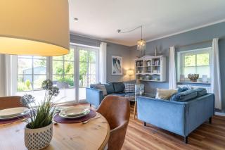 Ferienhaus Süderpiep – 4 individuelle Ferienwohnungen nahe Südstrand Ferienwohnung Robbe – stilvolle EG-Wohnung mit Terrasse in Strandnähe - Sankt Peter-Ording - 0