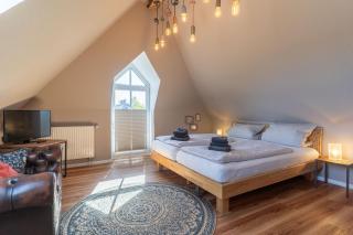 Ferienhaus Süderpiep – 4 individuelle Ferienwohnungen nahe Südstrand Ferienwohnung Möwe – stilvolle Maisonette für bis zu 4 Personen - Sankt Peter-Ording - 7