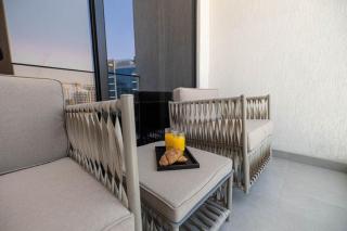 New 1BR with Full Balcony Gym Pool and Sauna - 5
