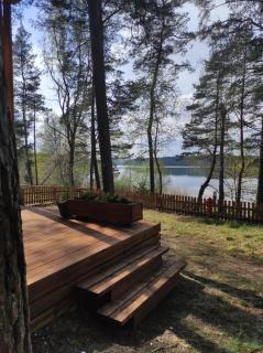 Zakątek Wdzydze -domek nr 7 w pierwszej linii od jeziora - Borsk - 2