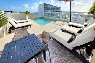 Oceanview Rooftop Pool Balcony Steps to Beach - Playa del Carmen - 3