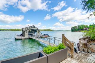 Waterfront Escape on Blue Ridge Lake with Dock! - Morganton - 9