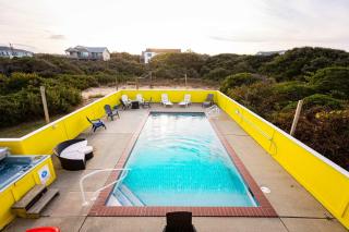Semi Ocean Front Luxury Home Pool Spa Game Room - Duck - 9