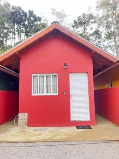 Chalés do vale Extrema vermelho - 0