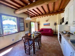 Vivi la Toscana con Piscina e Giardino - Castagno - 4