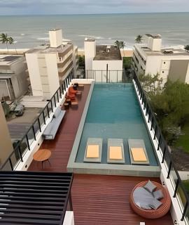 Flat a 50 metros da praia + piscina e área gourmet - João Pessoa - 9