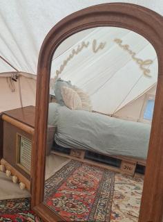 Tente glamping "Explorateurs" à la Ferme de la Chevêche - Fosses-La-Ville - 7
