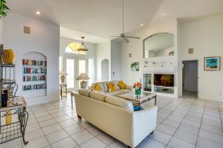 Pool, Spa & Dock: Waterfront Tarpon Point Home - 4