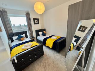 London Excel 2 Bedrooms 2 Bath, Parking, Supper Wifi, Dockland, O2 Arena, Cable Car - Londra - 6