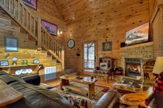 Cardinals Crossing Mountain view hot tub pet-friendly firepit - Morganton - 7
