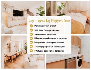 FREE Parking - Self Checkin - WIFI - Terrasse - LA MAISON COCO by SUPERBORDEAUX - Bordeaux - 7