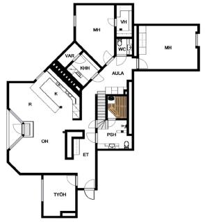 Penthouse with its own roof terrace - Tampere - 6