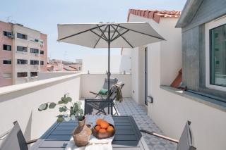 Chalay - 1 bedroom and terrace in Santo António - Lisbona - 0