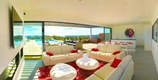 Piscine chauffée, villa vue mer, proche Pinarello - Zonza - 5