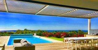 Piscine chauffée, villa vue mer, proche Pinarello - Zonza - 2