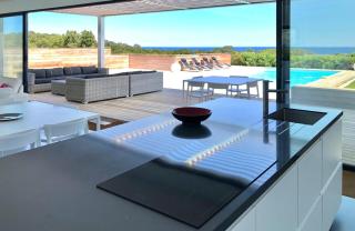 Heated pool, Sea view villa, near Pinarello - Zonza - 5