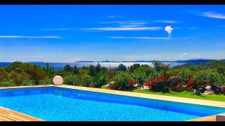 Heated pool, Sea view villa, near Pinarello - Zonza - 1
