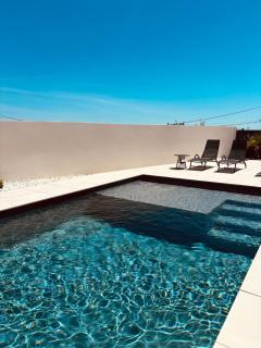 Villa moderne privée avec piscine, vue montagne 3 chambres - Pennautier - 7