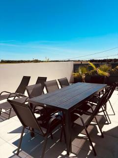 Villa moderne privée avec piscine, vue montagne 3 chambres - Pennautier - 8