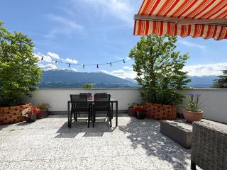 Sunny Mountain Loft - Terrace & Garden - Thaur - 9