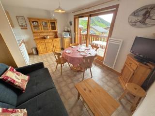 Charmant 2 pièces aux Saisies, balcon sud/est, proche pistes et ESF, classé 2 étoiles - FR-1-594-118 - Hauteluce - 0