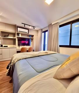 ADMiRÁVEL, Studio com Ar Condicionado e Piscina - Curitiba - 9