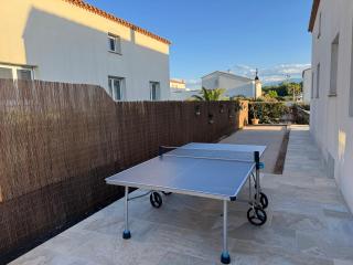 Villa Moana Lagune 4 chambres, 4 salles de bain, piscine privative chauffée à 30 degrés toute l année, balnéo, terrain de pétanque privé, ping-pong - 4