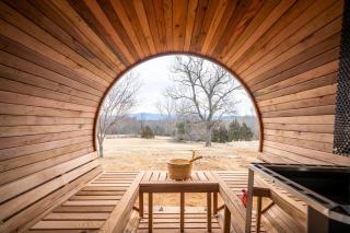 Mountain Mama Ranch - Luxe Farmhouse on 200 acres close to Shenandoah, with top amenities, longhorns and Blue Ridge mountain views - Amissville - 6