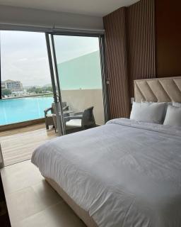 Apartamento en Baia Kirstal cartagena con vista hacia la playa artificial - Cartagena de Indias - 4
