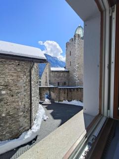 Casa Jenini - Wohnung im Patrizierhaus neben Schloss Leuk - 9