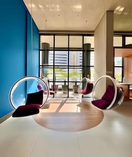 PERFEiTO, Studio Com Piscina e Ar Condicionado - Curitiba - 9