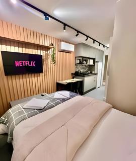 AMÁVEl, Studio com Ar Condicionado e Tv Smart - Curitiba - 0