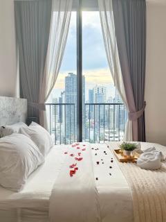 Phrom Phong 1BR Luxe Stay with Pool Gym Park City Center - Bangkok - 5