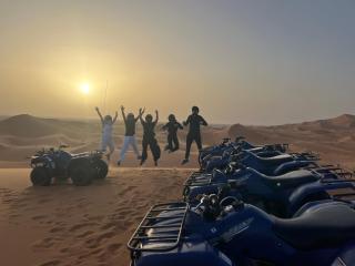 Moda Camp merzouga tours Quad Sunboarding ATV - 5