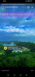 Pemandangan tepi pantai rumah keluarga 6pax - 9