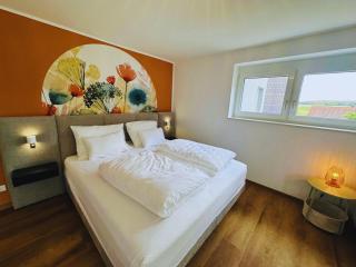 Frankenherz-Apartments - Premium Wohnung mit Terrasse & zwei Schlafzimmern, nahe Playmobil-Funpark, Self-Check-In - Großhabersdorf - 8