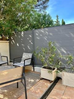 Golfe de Saint Tropez, Evasion ensoleillée, 1 chambre , 1 canapé lit , terrasse - Gassin - 6