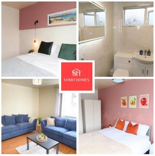 Modern 4 Bedroom Home in Cul-de-sac - 13 mins to New St - Free Parking & Netflix - Sleeps 7 - Birmingham - 0