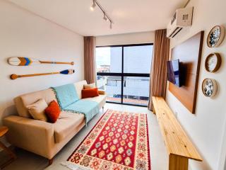 Refúgio Pé na Areia Apartamento de 1 Quarto a 3 Minutos do Mar - João Pessoa - 9