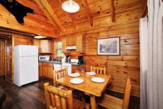 1BR log cabin sleeps 6- walking distance to Wonderworks and 5 miles to Dollywood! - Pigeon Forge - 1