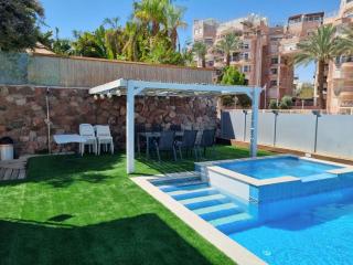 Villa with heated pool and Jacuzzi Sea View 300m Front of the Beach - Eilat - 9