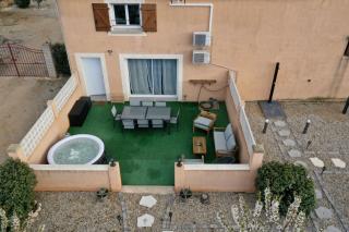 Villa vigneronne moderne piscine et jaccuzi - Saint-Jean-de-Fos - 7