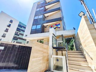 Flat Cabo Branco - 1 Quadra do mar, Piscina na Cobertura e Garagem - 5