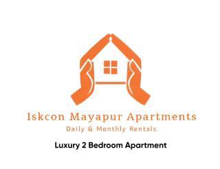 ISKCON Mayapur Apartments -Daily & Monthly Rentals - luxury 2 bedroom Apartment with Private road to Main ISKCON Temple - mayapur - 9