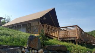 Stunning Glamping Tent with Loft Bed near Ljutomer, Slovenia - Mala Nedelja - 7