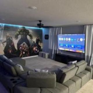 Lux Mansion 3 Kings Pvt Pool Hot Tub 2 Arcades Theatre - Davenport - 4