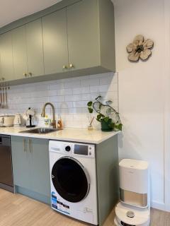 Free parking a fully renovated century old building, just a 5 minute drive to the city center Unit 4 - 6