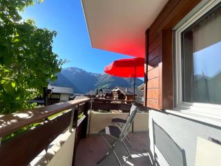 Bright apartment close to center - Grächen - 3