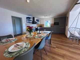 Frankenherz-Apartments - Premium Wohnung mit Terrasse & zwei Schlafzimmern, nahe Playmobil-Funpark, Self-Check-In - Großhabersdorf - 5