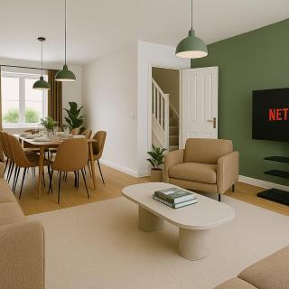 Modern 5BR Stay for Work & Groups - Watford - 1